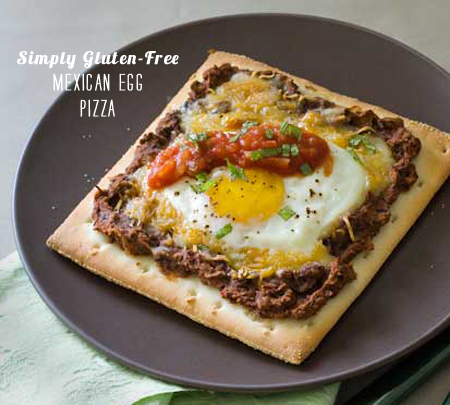 FoodieCrush Magazine Simply Gluten-Free Mexican Breakfast Pizza