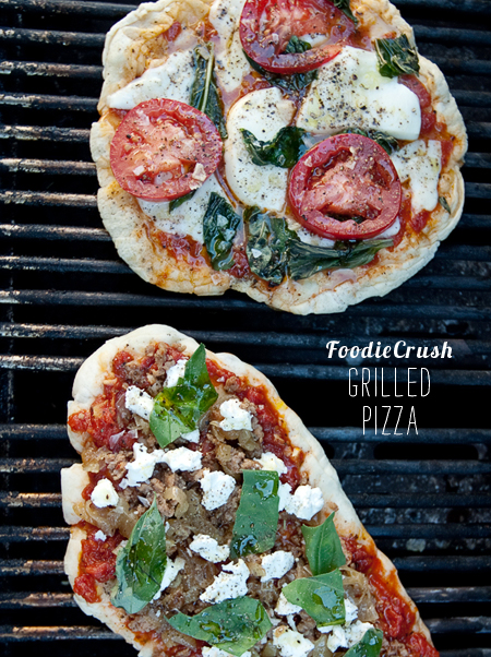 FoodieCrush Magazine Grilled Pizza