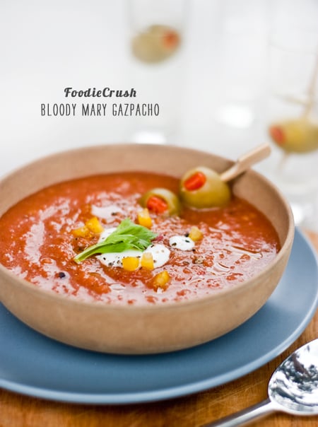 Foodie Crush Magazine Bloody Mary Gazpacho