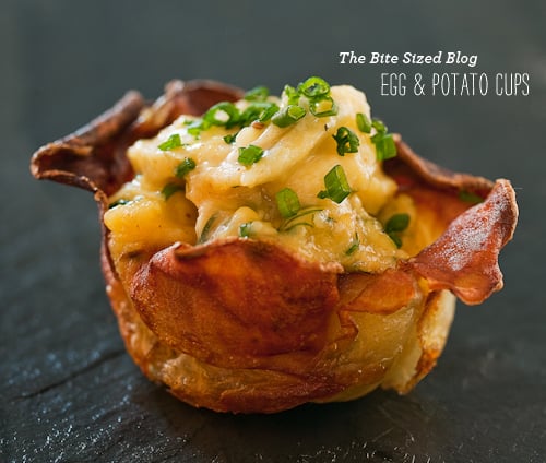 FoodieCrush The Bite Sized Blog Egg Potato Bite