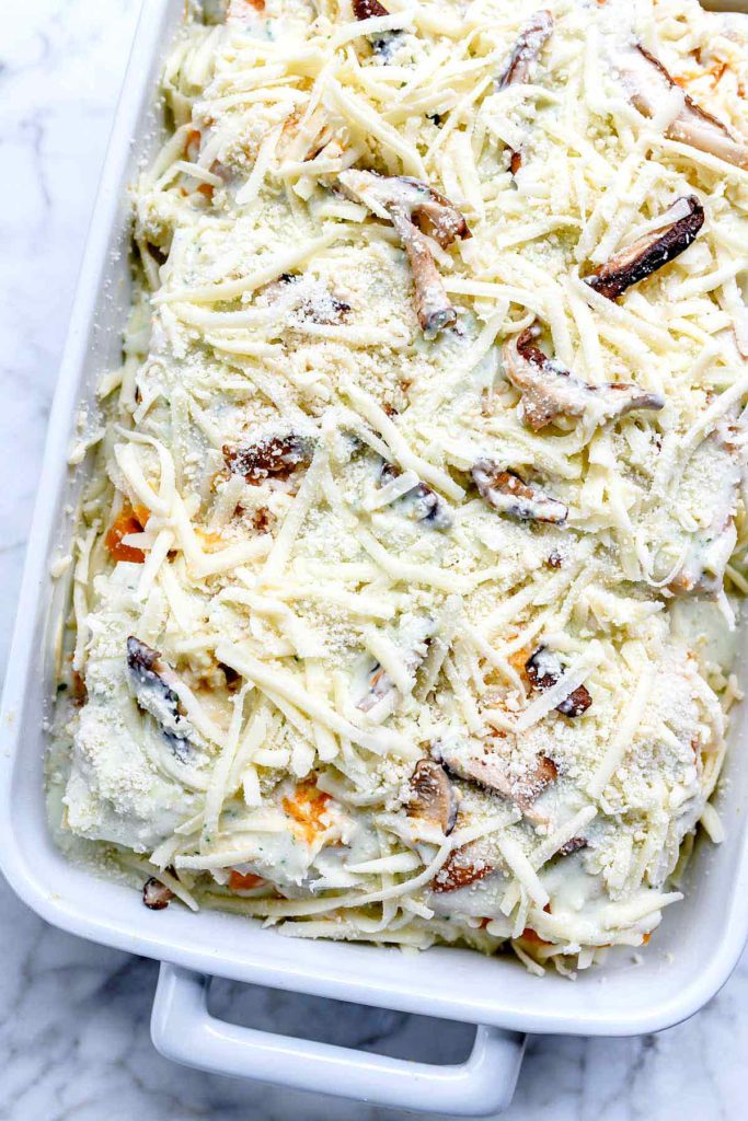 Butternut Squash and Mushroom Lasagna | foodiecrush.com #lasagna #easy #vegetarian #recipe