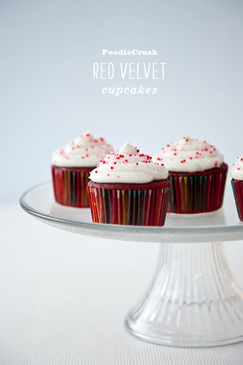 Foodiecrush Magazine Red Velvet Cupcakes And another one bites the dust Foodiecrush Magazine Red Velvet Cupcakes And another one bites the dust