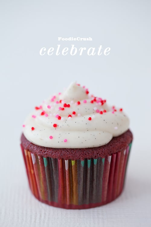 FoodieCrush Magazine Red Velvet Cupcakes