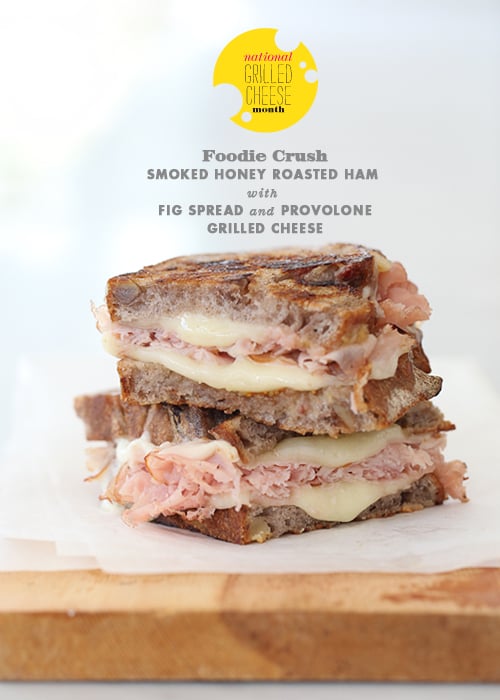 Post image for Honey Smoked Ham with Fig Spread Grilled Cheese
