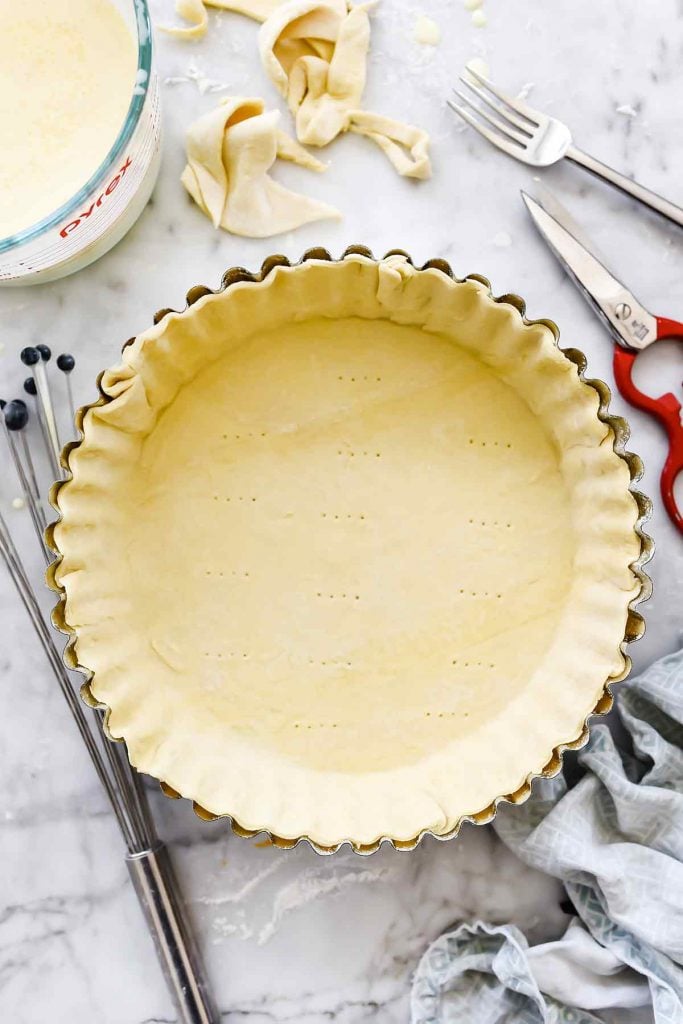 Puff Pastry Pie Shell Quiche | foodiecrush.com