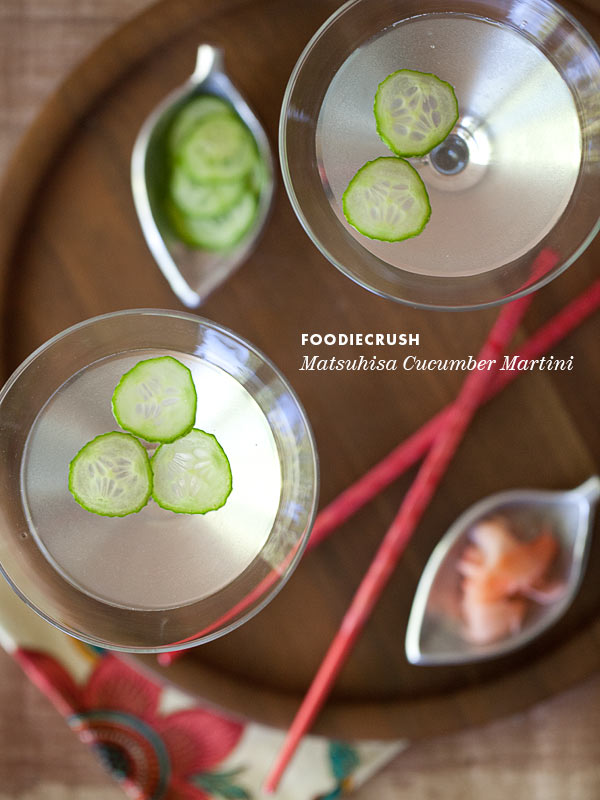 Matsuhisa Martini Recipe from FoodieCrush.com