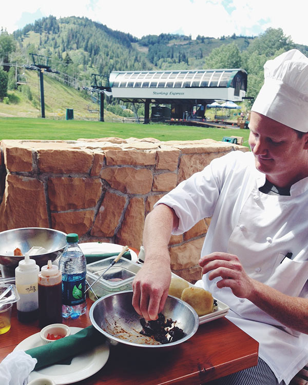 Chef Chris Gibson Deer Valley Resort | foodiecrush.com