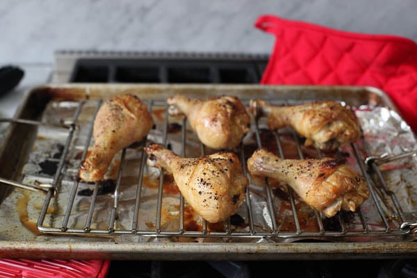 Tabasco Brined Drumsticks | FoodieCrush.com