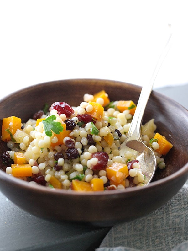 Autumn Couscous Salad | foodiecrush.com