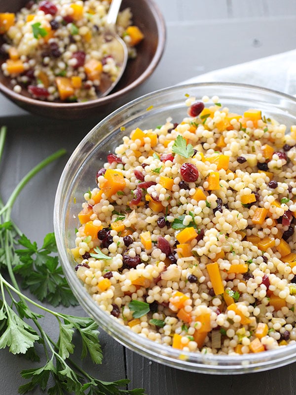 Autumn Couscous Salad | foodiecrush.com