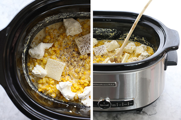 how to make creamed corn in the slow cooker
