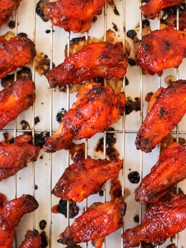 Chipotle Honey Baked Chicken Wings