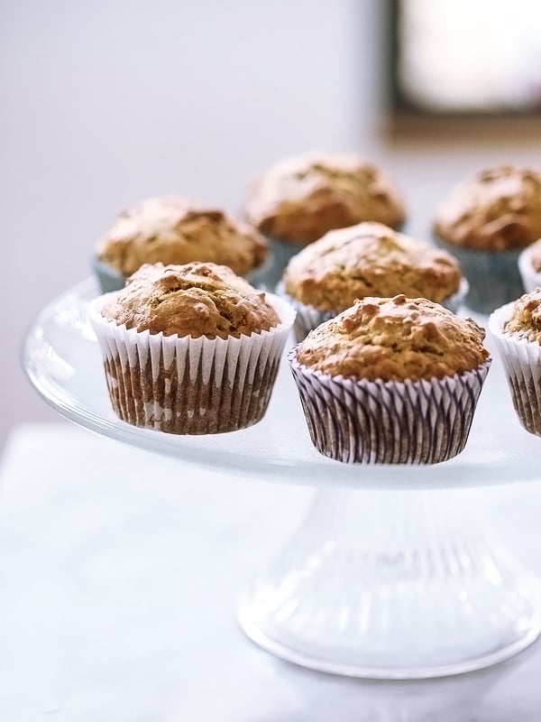 Banana Bread Muffins with Coconut | foodiecrush.com