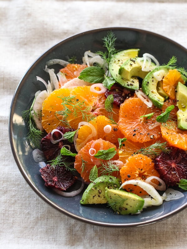 Citrus Fennel and Avocado Salad