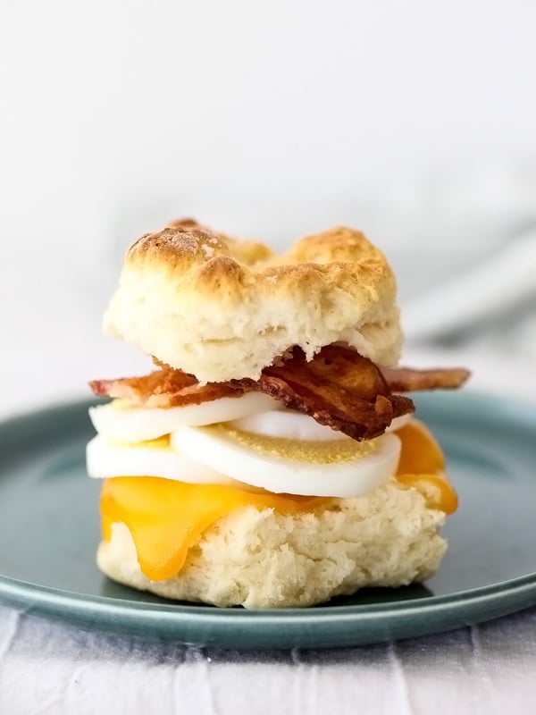 Bacon Egg and Cheese Biscuit Sandwiches