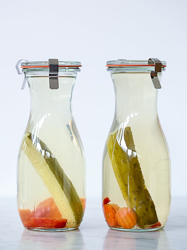 Pickle Infused Vodka for homemade bloody marys
