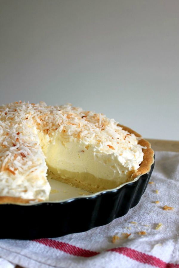 Coconut Cream Pie from Oh Sweet Day! on foodiecrush.com