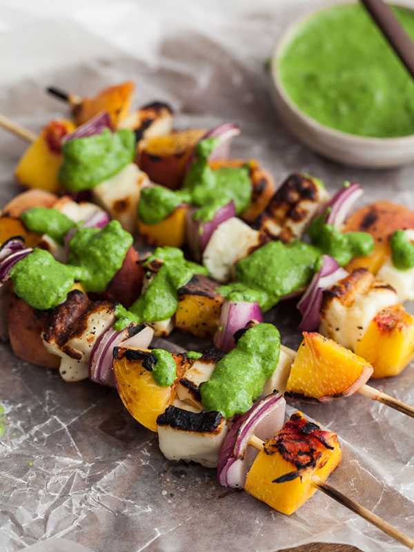 Peach-Halloumi-Skewers-with-Basil-Sauce-8-of-8