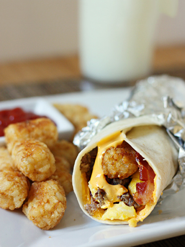 Copycat Sonic Ultimate Meat and Cheese Burrito 