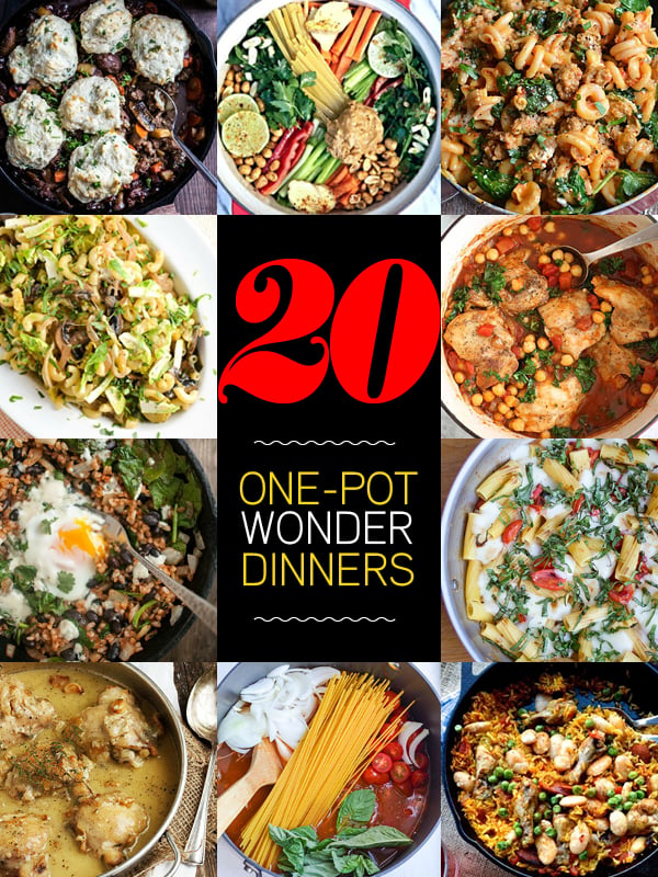 50 Easy One Pot Meals - Best One Skillet Dinner Recipes