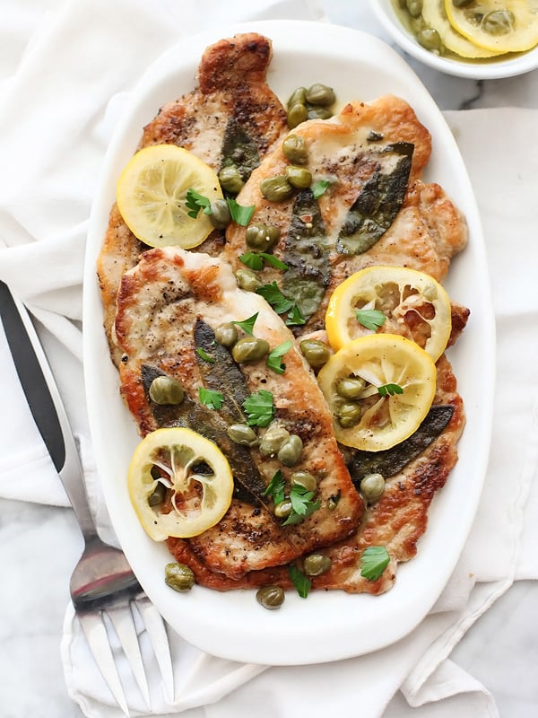 Pork Scallopini | foodiecrush.com