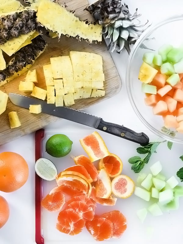 Berry Delicious Fruit Salad | foodiecrush.com