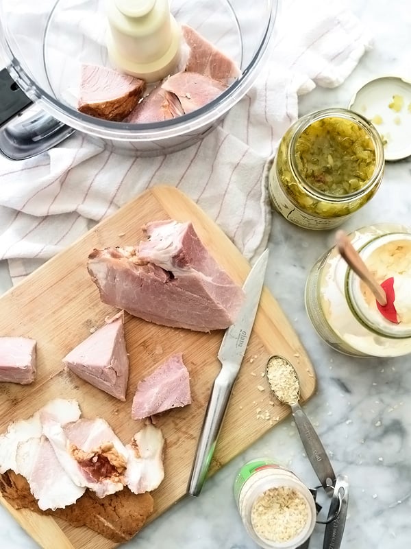 Ham Salad Sandwiches | foodiecrush.com 