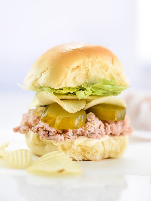 Ham Salad Sandwiches | foodiecrush.com 