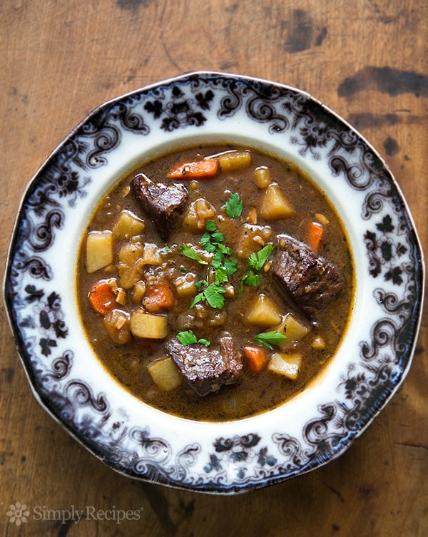 Irish Beef Stew from simplyrecipes.com | foodiecrush.com 