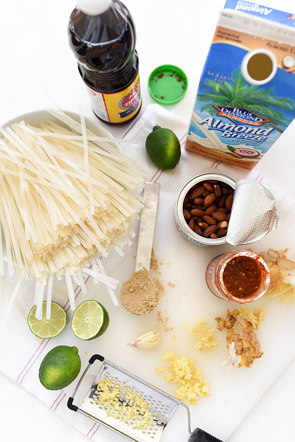 Thai Coconut Noodle Salad | foodiecrush.com 