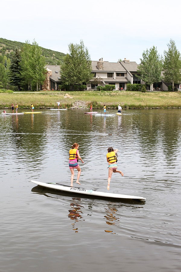 Deer Valley Park City SUP Paddle Board 