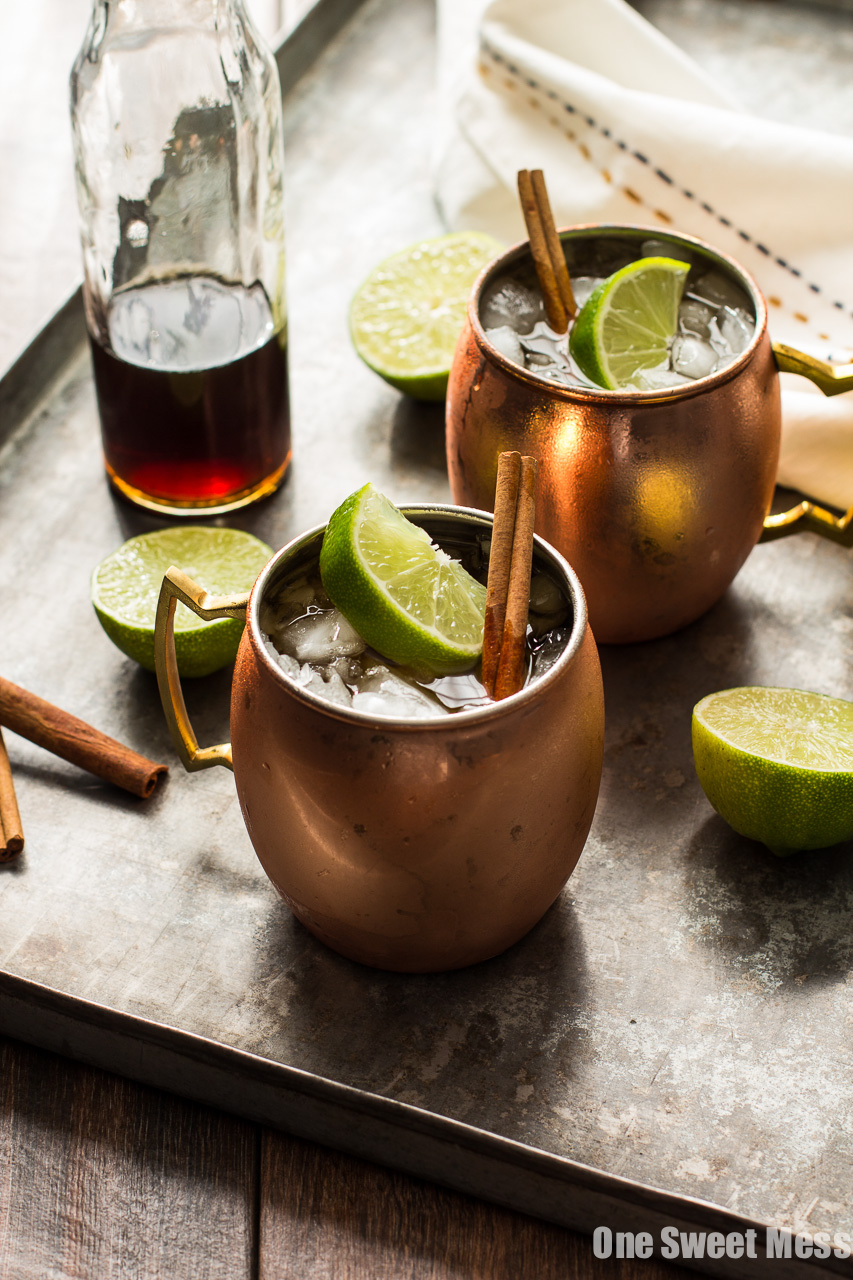 The Mid-Winter Mule from One Sweet Mess on foodiecrush.com