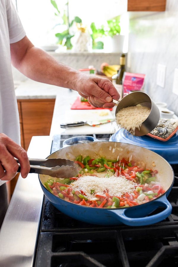 Spanish Chicken and Rice | foodiecrush.com