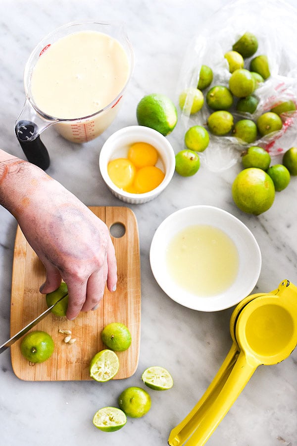 making authentic key lime pie recipe