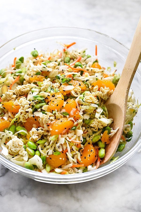 Asian Ramen Noodle Salad | foodiecrush.com