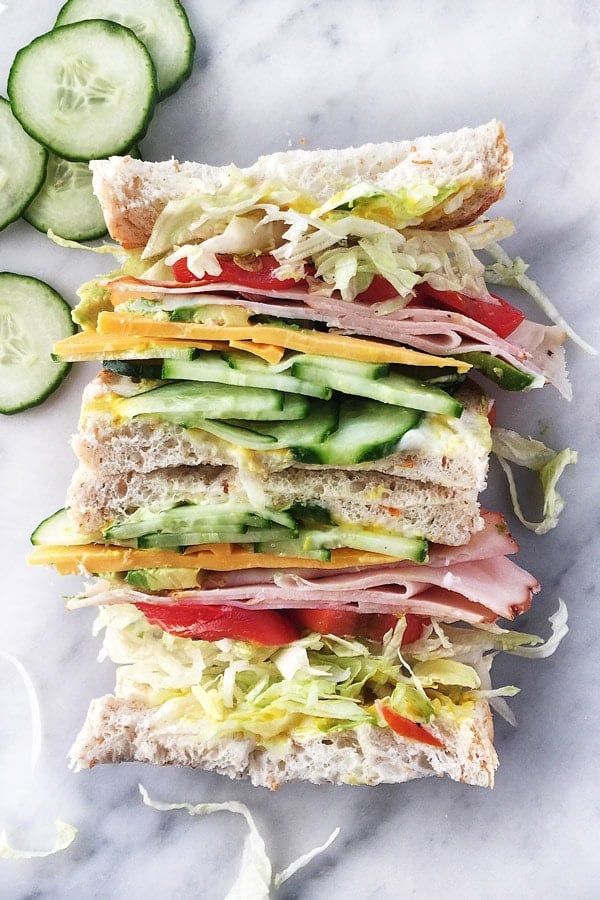 How to Build a Better Sandwich | #ideas #fordinner #forlunch #cold foodiecrush.com