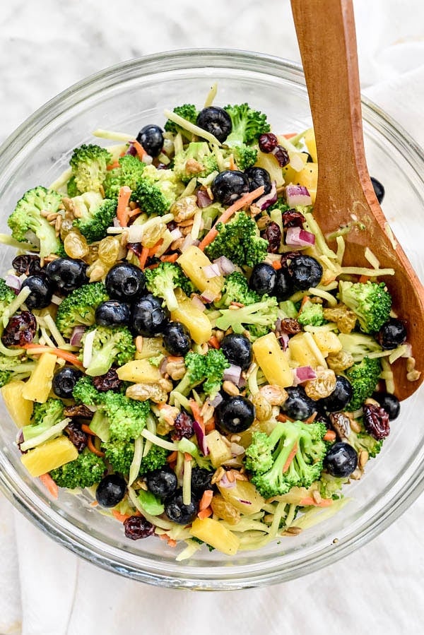 How to Make the Best Broccoli Salad | foodiecrush.com 