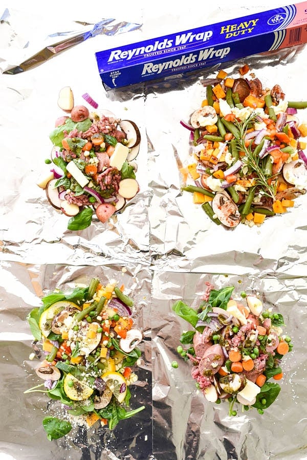 Easy DIY Foil Packet Dinners | foodiecrush.com