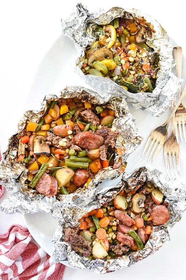 Easy DIY Foil Packet Dinners | foodiecrush.com