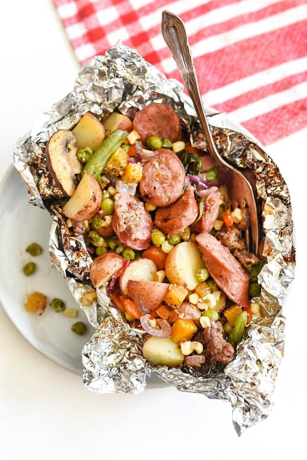 Easy DIY Foil Packet Dinners | #oven #forthegrill #healthy #easy foodiecrush.com