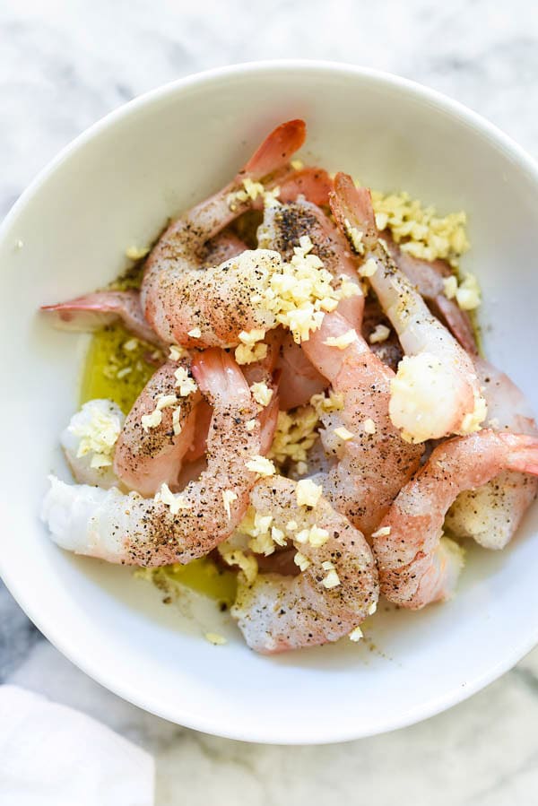 One-Pot Mexican Shrimp with Orzo and Zucchini Prosciutto Wrapped Grilled Shrimp Skewers | everydaydeliciouskitchen.com