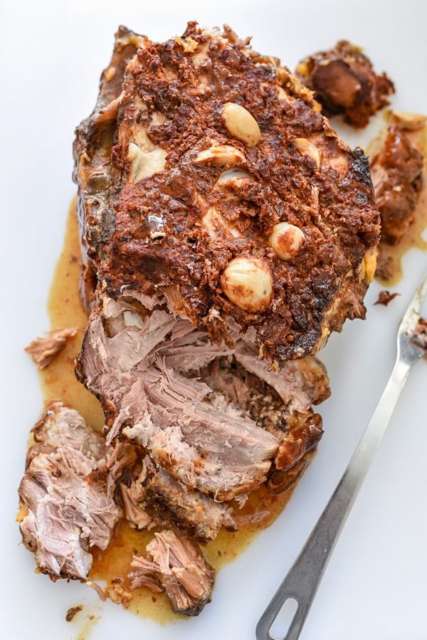 Slow Cooker Smoky Pulled Pork | foodiecrush.com