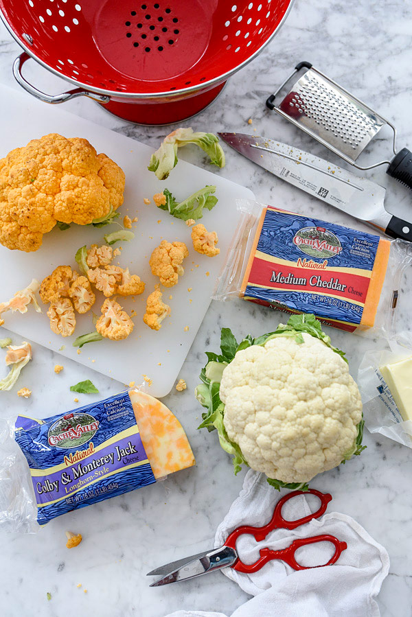cauliflower mac and cheese ingredients