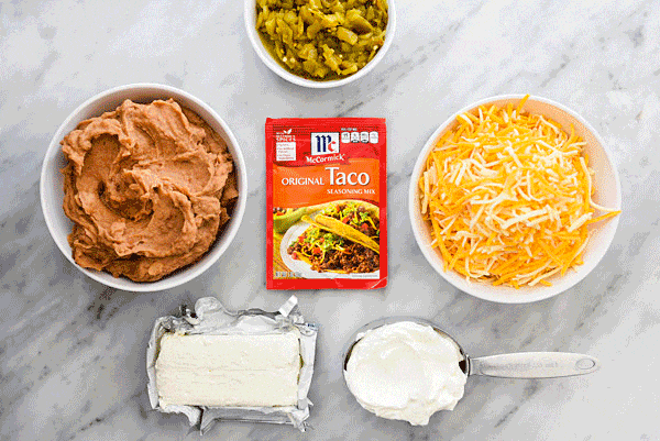 Cheesy Texas Trash Dip 3 Cheesy Texas Trash Dip | foodiecrush.com