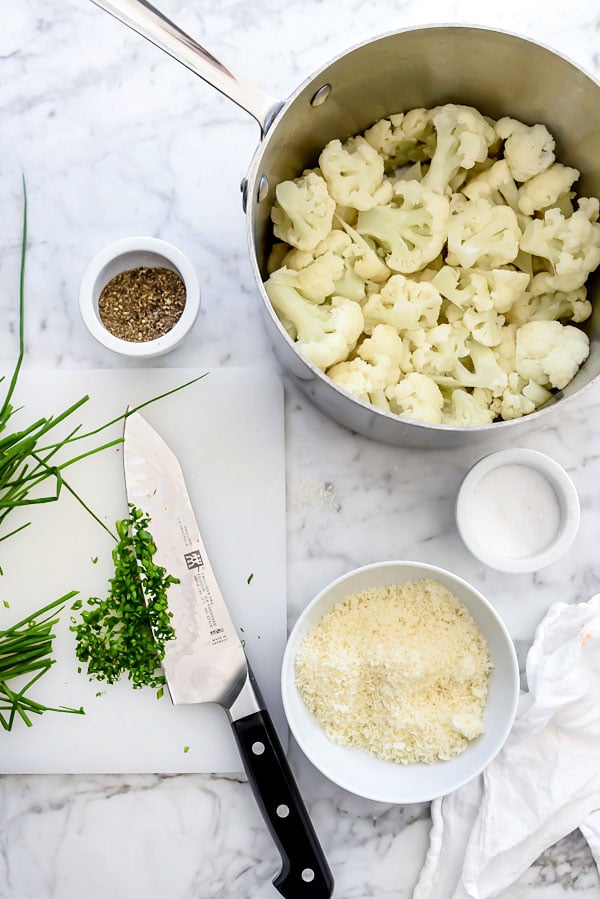how to make mashed cauliflower