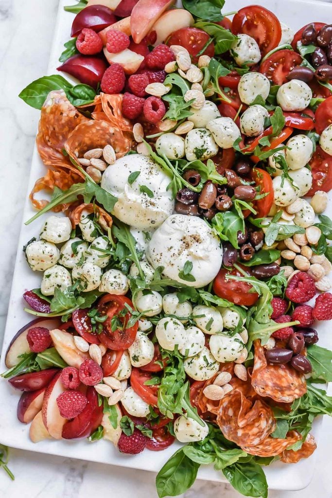 How to Make a Caprese Salad Platter | foodiecrush.com