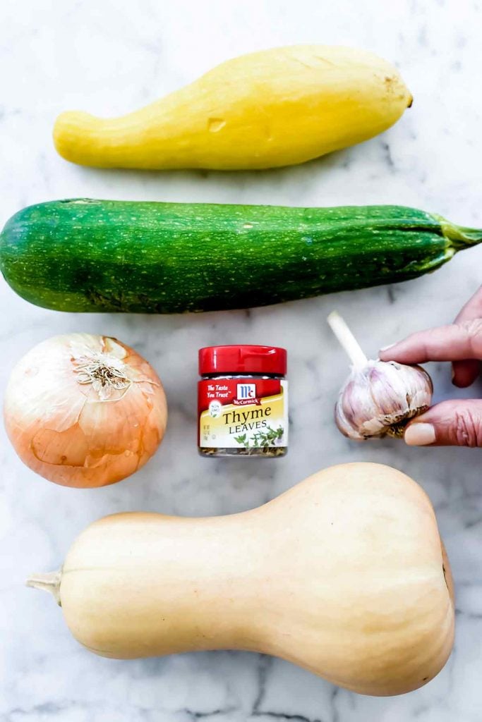 Harvest Squash and Ricotta Stuffed Shells Pasta recipe ingredients | foodiecrush.com