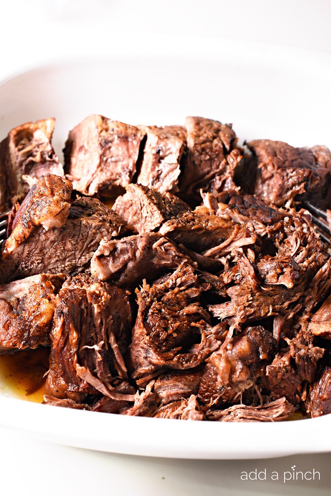 Pressure Cooker Balsamic Roast Beef from addapinch.com on foodiecrush.com