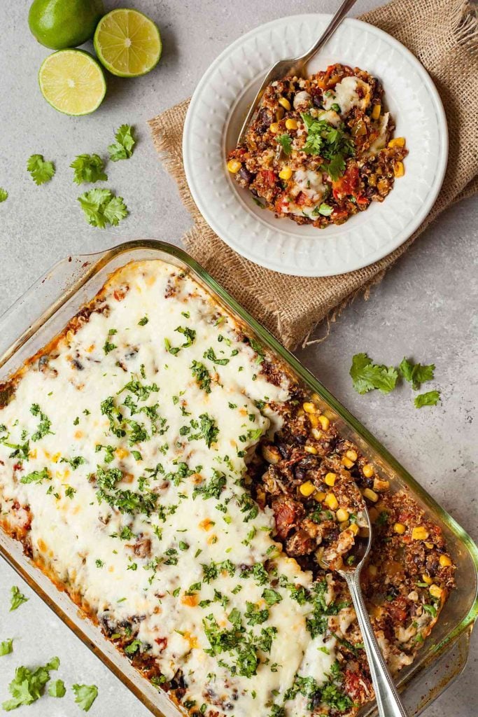 Crispy Quinoa Bake from theliveinkitchen.com on foodiecrush.com