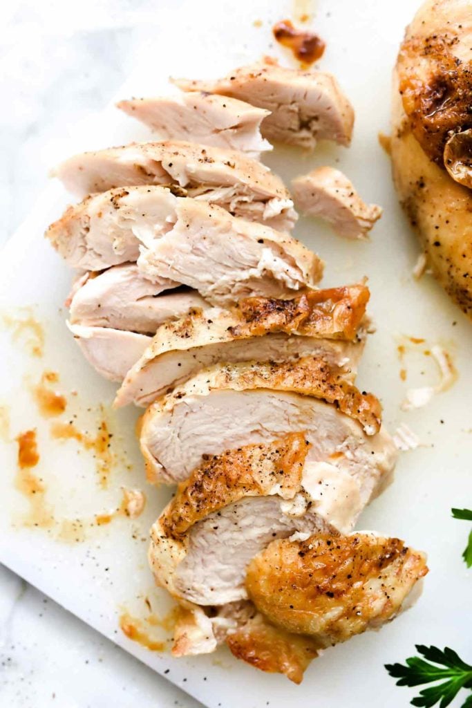 The Best Baked Chicken Breast | foodiecrush.com #chicken #breast #healthy #recipes #easy